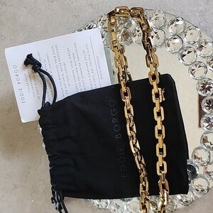 Eddie Borgo Supra Link Necklace finished in 12 Karat Gold. NWT and Dusty.
